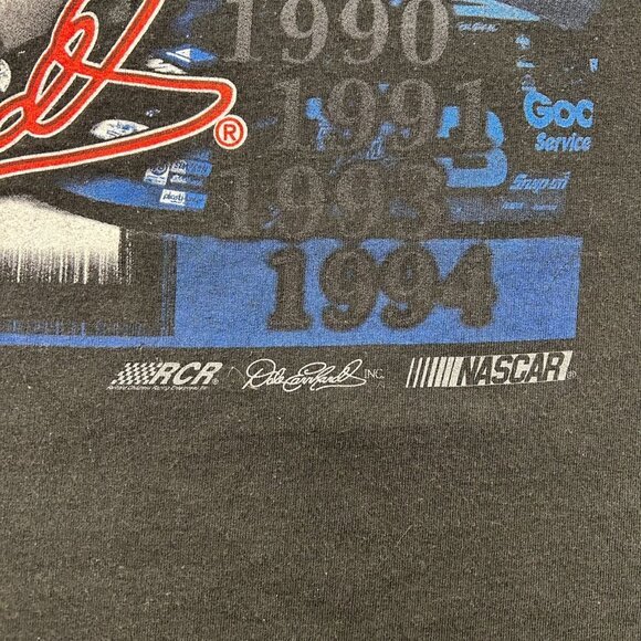 Vintage Dale Earnhardt Graphic Tee Mens XL Short Sleeve One of a Kind Nascar - Picture 5 of 11